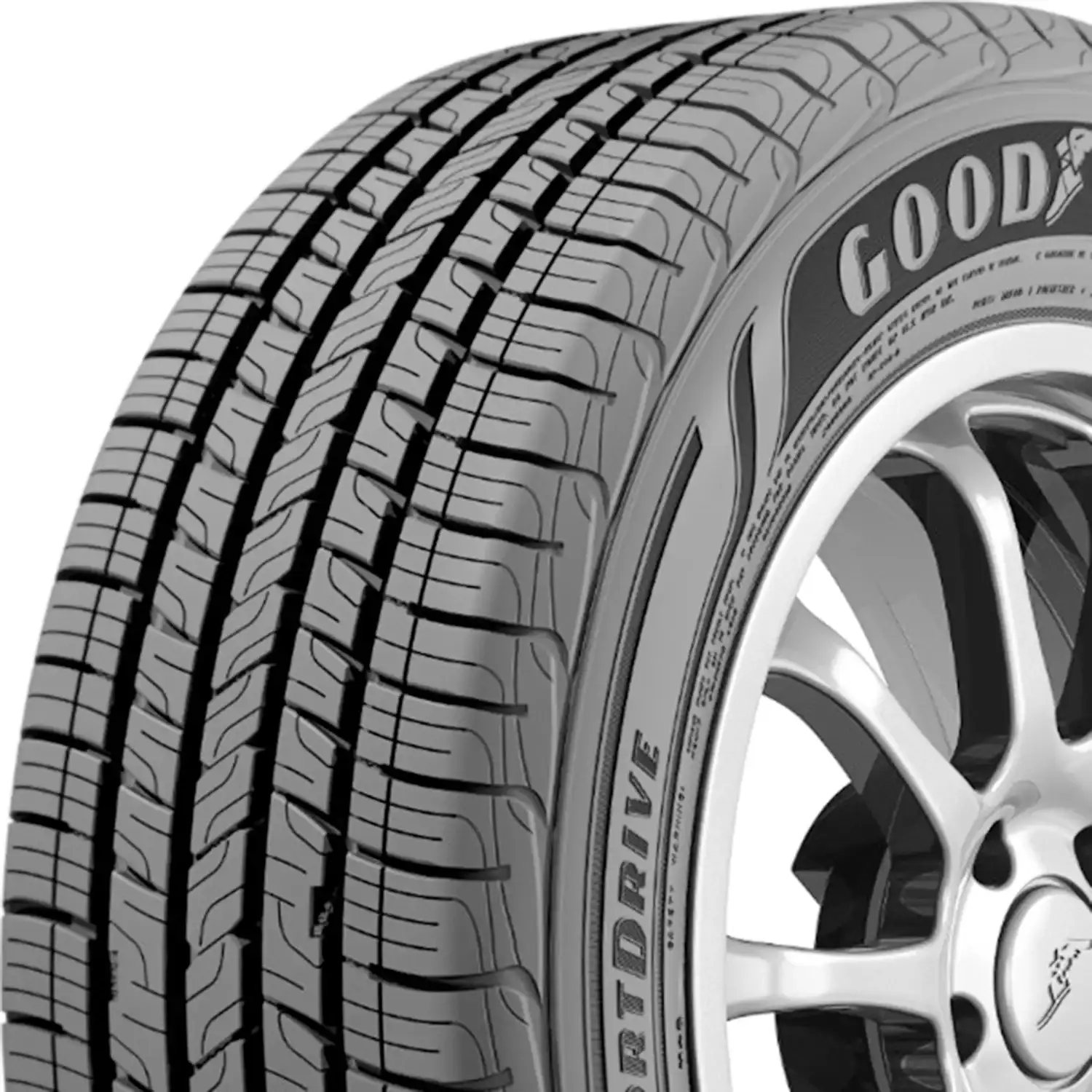 Goodyear Assurance ComfortDrive All Season P245_60R18 105V Passenger Tire - Image 2