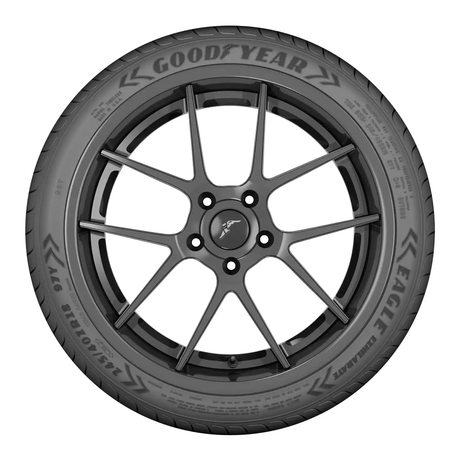 Goodyear Eagle Exhilarate UHP All Season 245_45ZR17 99Y XL Passenger Tire - Image 2