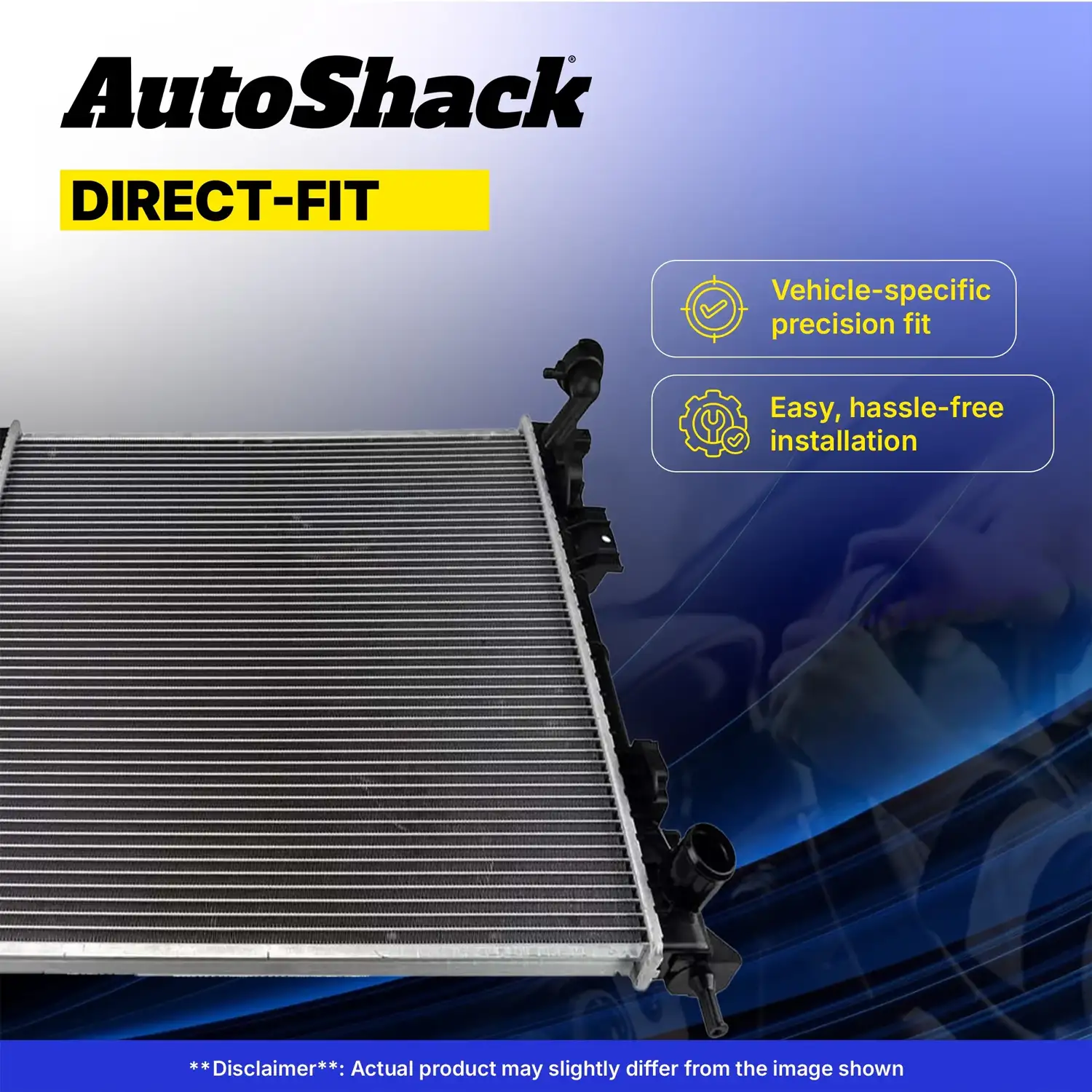 AutoShack Radiator for 2005-2010 Jeep Grand Cherokee 2006-2010 - Image 3
